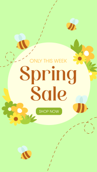 Spring Bee Sale YouTube Short