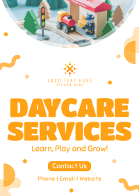 Learn and Grow in Daycare Flyer