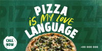 Pizza Language Twitter Post