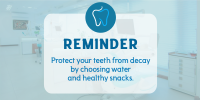 Dental Reminder Twitter Post