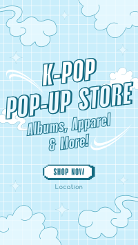 Kpop Pop-Up Store Facebook Story