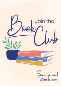 Book Lovers Club Flyer