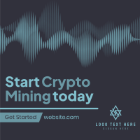 Cryptocurrency Market Mining Linkedin Post