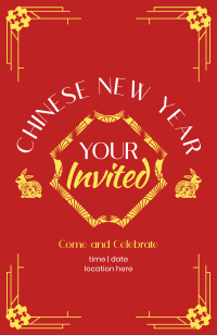 Oriental Invitation example 4