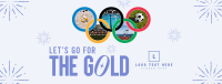 Gold Medal Facebook Cover example 1