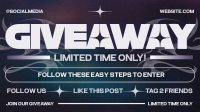 Y2K Giveaway Announcement Facebook Event Cover