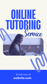 Online Tutoring Service Instagram Story