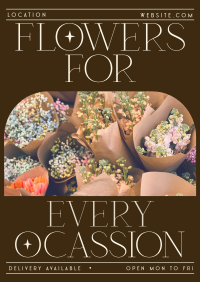 Florist Poster example 4