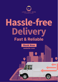 Reliable Delivery Service Flyer