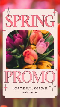 Contemporary Spring Promo Instagram Story