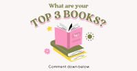 Cute Favorite Books Facebook Ad