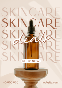 Minimalist Skincare Deals Flyer