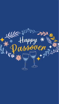 Passover Toast Facebook Story