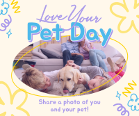Pet Day Doodles Facebook Post