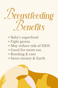 Breastfeeding Benefits Pinterest Pin Image Preview