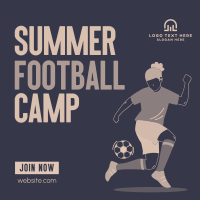 Football Summer Training Instagram Post