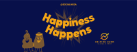 Happiness Unfolds Facebook Cover