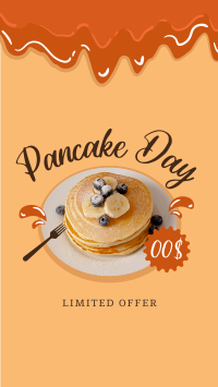 Pancake Day Promo Facebook Story