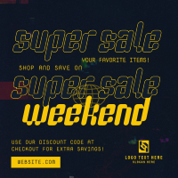 Super Sale Weekend Instagram Post