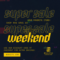 Super Sale Weekend Instagram Post Image Preview