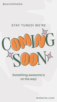 Trendy Coming Soon Instagram Story Design