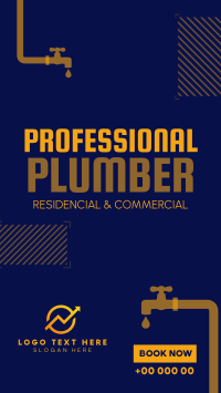 Professional Plumber TikTok Video