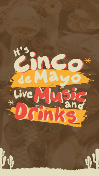 Cinco De Mayo Party Instagram Story Image Preview