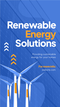 Renewable Energy Solutions Instagram Story