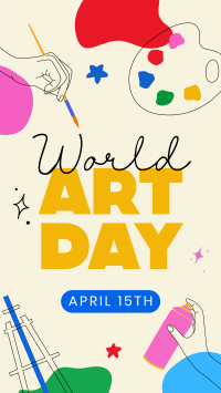 World Art Day YouTube Short