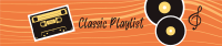 Classic Songs Playlist SoundCloud Banner Image Preview