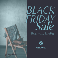 Minimalist Sale Black Friday Instagram Post Image Preview