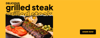 Delicious Grilled Steak Facebook Cover
