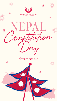 Nepal Constitution Day Facebook Story