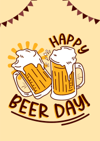 Jolly Beer Day Poster