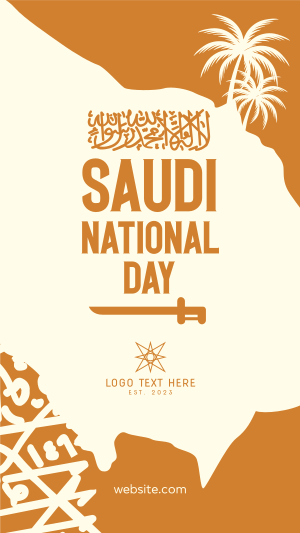 Saudi National Day YouTube Short Image Preview