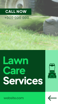 Lawn Care Services Instagram Story