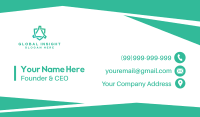 Corporate Business Card example 1