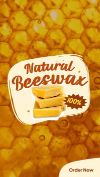 Pure Natural Beeswax Facebook Story