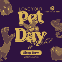 Pet Day Sale Instagram Post