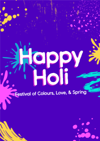 Holi Celebration Poster