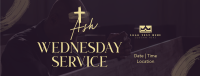 Ash Wednesday Volunteer Service Facebook Cover