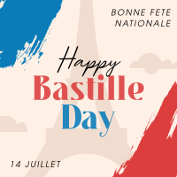 French National Day Linkedin Post