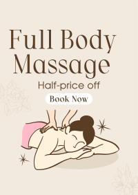 Body Massage Promo Flyer