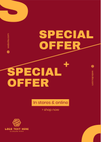 Online Shop Flyer example 2