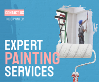 Painting Service Brush Facebook Post