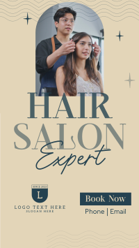 Hair Salon Expert Instagram Story Design