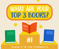 Your Top 3 Books Facebook Post