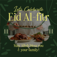 Eid Al Fitr Greeting Instagram Post Image Preview