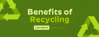 Recycling Benefits Facebook Cover