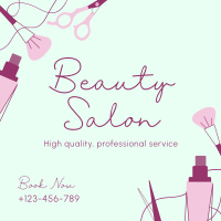 Salon Time Instagram Post Design